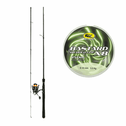 IFISH Paragon Combo 7 fod 10/30 gr med påspolet fletline